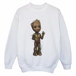 Marvel - Sweat AM GROOT - Garçon (Blanc)