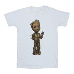 Marvel - T-shirt AM GROOT - Fille (Blanc)