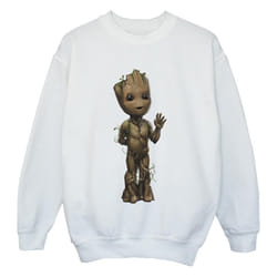 Marvel - Sweat AM GROOT - Fille (Blanc)