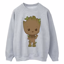 Marvel - Sweat AM GROOT - Homme (Gris chiné)