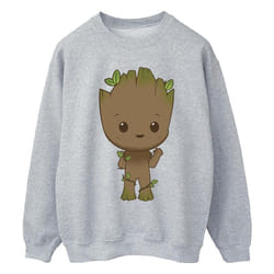 Marvel - Sweat AM GROOT - Homme (Gris chiné)