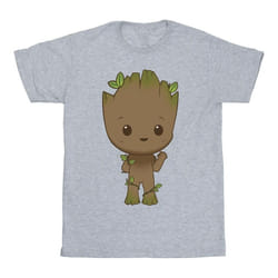 Marvel - T-shirt AM GROOT - Fille (Gris chiné)