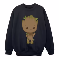 Marvel - Sweat AM GROOT - Fille (Noir)