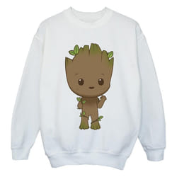 Marvel - Sweat AM GROOT - Fille (Blanc)