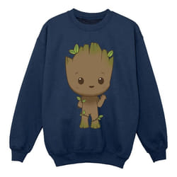 Marvel - Sweat AM GROOT - Fille (Bleu marine)