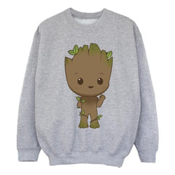 Marvel - Sweat AM GROOT - Fille (Gris chiné)