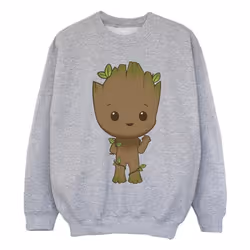 Marvel - Sweat AM GROOT - Fille (Gris chiné)