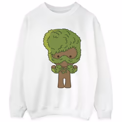 Marvel - Sweat AM GROOT - Homme (Blanc)