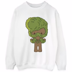 Marvel - Sweat AM GROOT - Homme (Blanc)