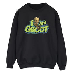 Marvel - Sweat GUARDIANS OF THE GALAXY AM GROOT - Homme (Noir)