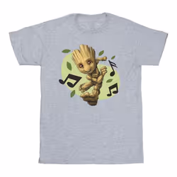 Marvel - T-shirt GUARDIANS OF THE GALAXY - Garçon (Gris chiné)