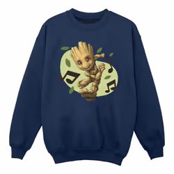 Marvel - Sweat GUARDIANS OF THE GALAXY - Fille (Bleu marine)