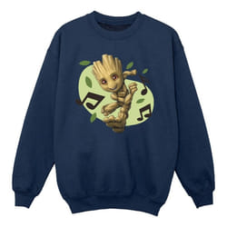 Marvel - Sweat GUARDIANS OF THE GALAXY - Fille (Bleu marine)