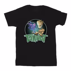 Marvel - T-shirt GUARDIANS OF THE GALAXY - Homme (Noir)