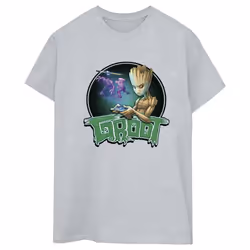 Marvel - T-shirt GUARDIANS OF THE GALAXY - Femme (Gris chiné)