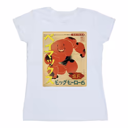 Disney - T-shirt BIG HERO - Femme (Blanc)