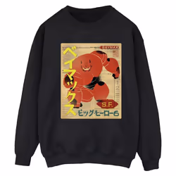 Disney - Sweat BIG HERO - Femme (Noir)