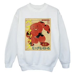 Disney - Sweat BIG HERO - Fille (Blanc)