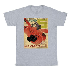 Disney - T-shirt BIG HERO - Homme (Gris chiné)