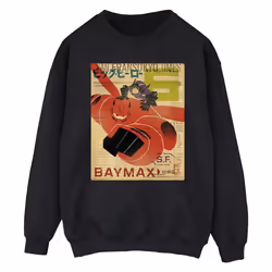 Disney - Sweat BIG HERO - Homme (Noir)