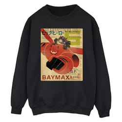 Disney - Sweat BIG HERO - Homme (Noir)