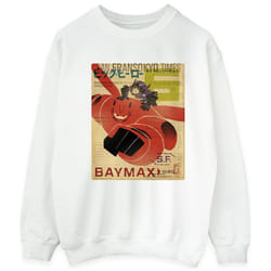 Disney - Sweat BIG HERO - Homme (Blanc)