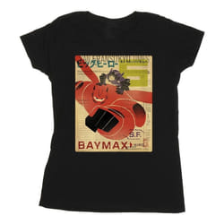 Disney - T-shirt BIG HERO - Femme (Noir)