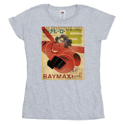 Disney - T-shirt BIG HERO - Femme (Gris chiné)