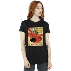 Disney - T-shirt BIG HERO - Femme (Noir)