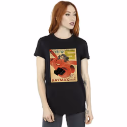 Disney - T-shirt BIG HERO - Femme (Noir)