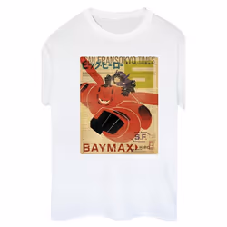 Disney - T-shirt BIG HERO - Femme (Blanc)
