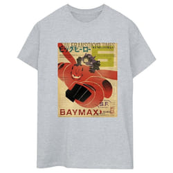 Disney - T-shirt BIG HERO - Femme (Gris chiné)