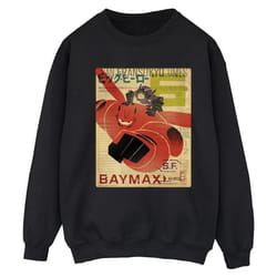 Disney - Sweat BIG HERO - Femme (Noir)