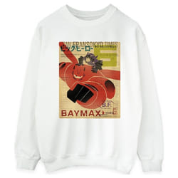 Disney - Sweat BIG HERO - Femme (Blanc)