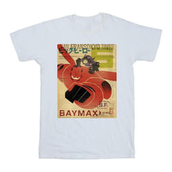 Disney - T-shirt BIG HERO - Garçon (Blanc)