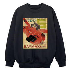 Disney - Sweat BIG HERO - Garçon (Noir)