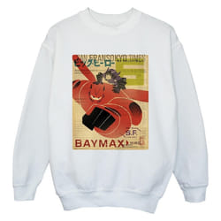 Disney - Sweat BIG HERO - Garçon (Blanc)