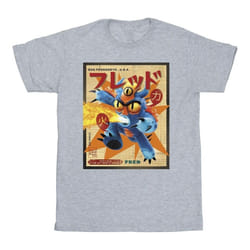 Disney - T-shirt BIG HERO - Homme (Gris chiné)