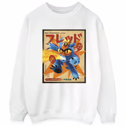 Disney - Sweat BIG HERO - Homme (Blanc)