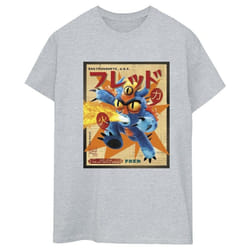 Disney - T-shirt BIG HERO - Femme (Gris chiné)