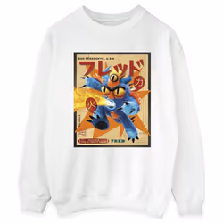Disney - Sweat BIG HERO - Femme (Blanc)