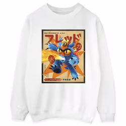 Disney - Sweat BIG HERO - Femme (Blanc)