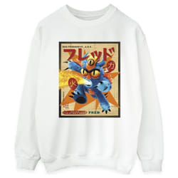 Disney - Sweat BIG HERO - Femme (Blanc)