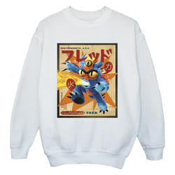Disney - Sweat BIG HERO - Garçon (Blanc)