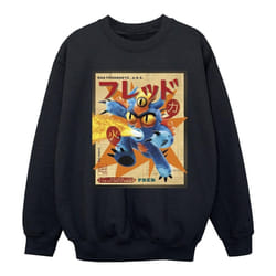 Disney - Sweat BIG HERO - Fille (Noir)