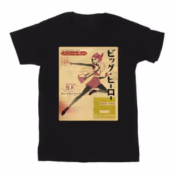 Disney - T-shirt BIG HERO - Homme (Noir)