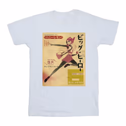 Disney - T-shirt BIG HERO - Homme (Blanc)