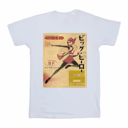Disney - T-shirt BIG HERO - Homme (Blanc)
