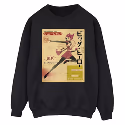 Disney - Sweat BIG HERO - Homme (Noir)