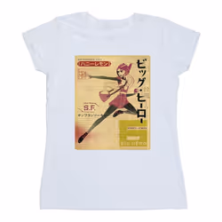 Disney - T-shirt BIG HERO - Femme (Blanc)